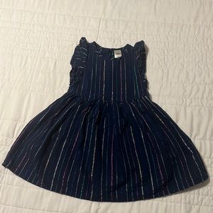 OshKosh B’gosh 24 Months Navy Blue Striped Dress